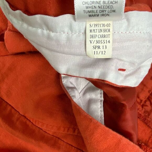 Banana Republic Martin Fit Linen blend Shorts size 12 - Picture 6 of 6